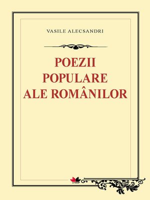 cover image of Poezii populare ale romanilor